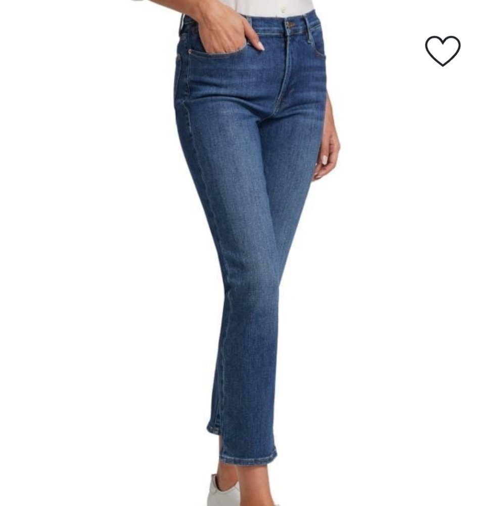 Frame Le High Straight High Rise Ankle Jean In Best - Picture 11 of 16